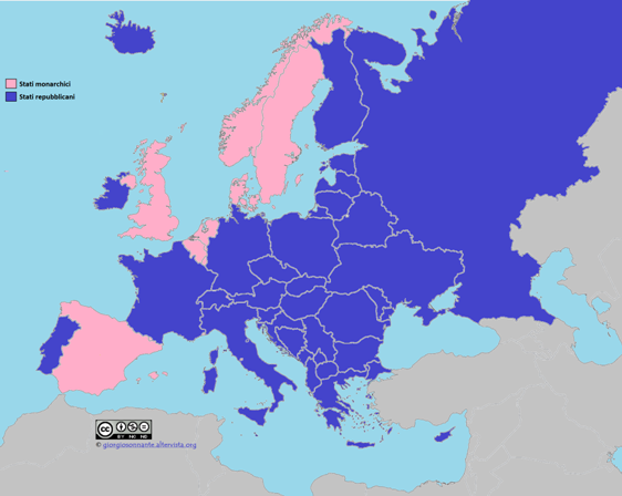 Stati Europei: monarchie o repubbliche